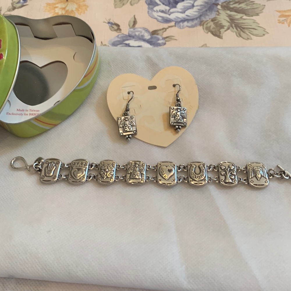 Brighton Angel Bracelet & Earring set